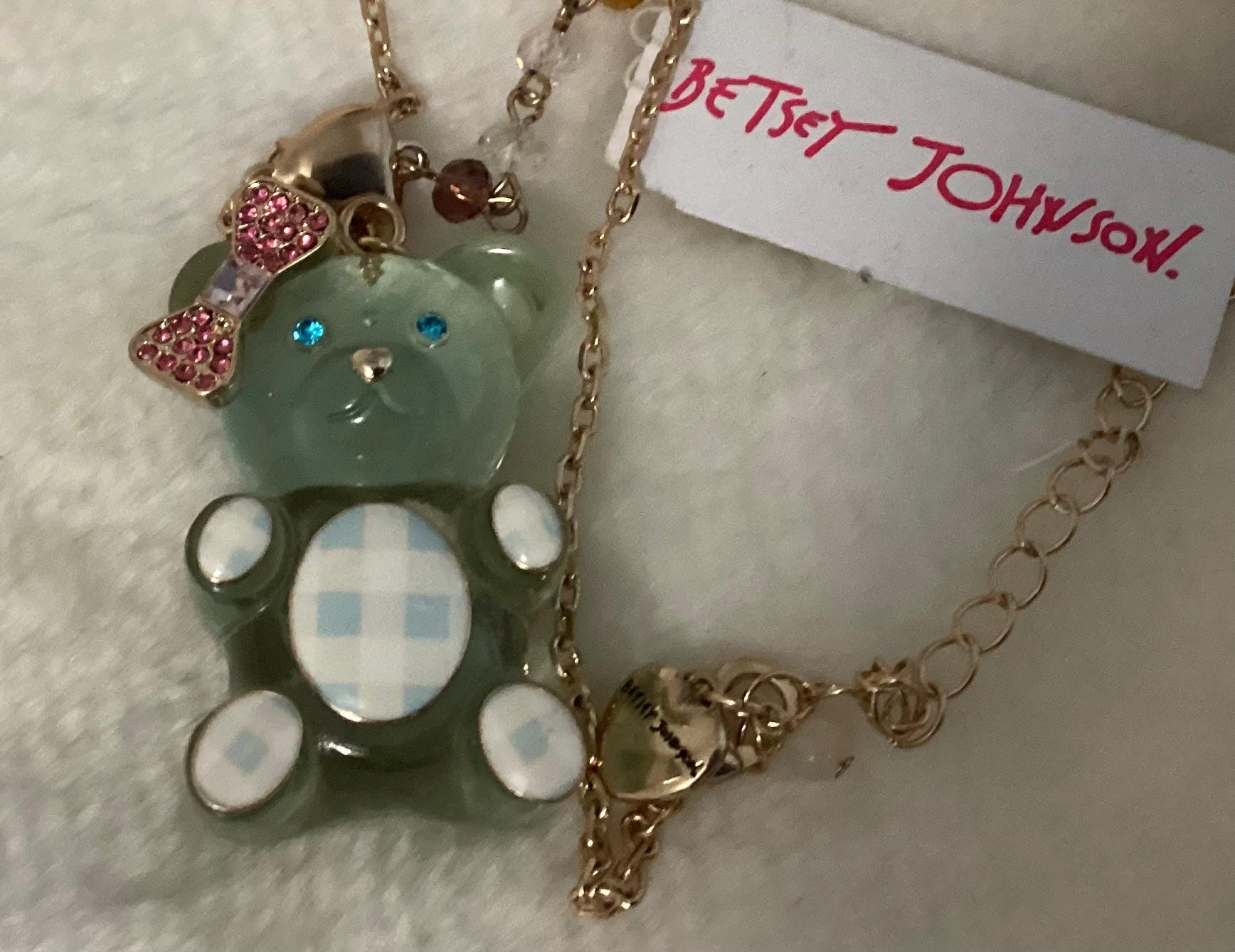 BETSEY JOHNSONネックレスチョーカー ビンテージ クラシカル 18KGF 