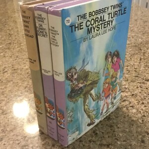 The Bobbsey Twins Books by Laura Lee Hope - Set of 3 Vintage Books
