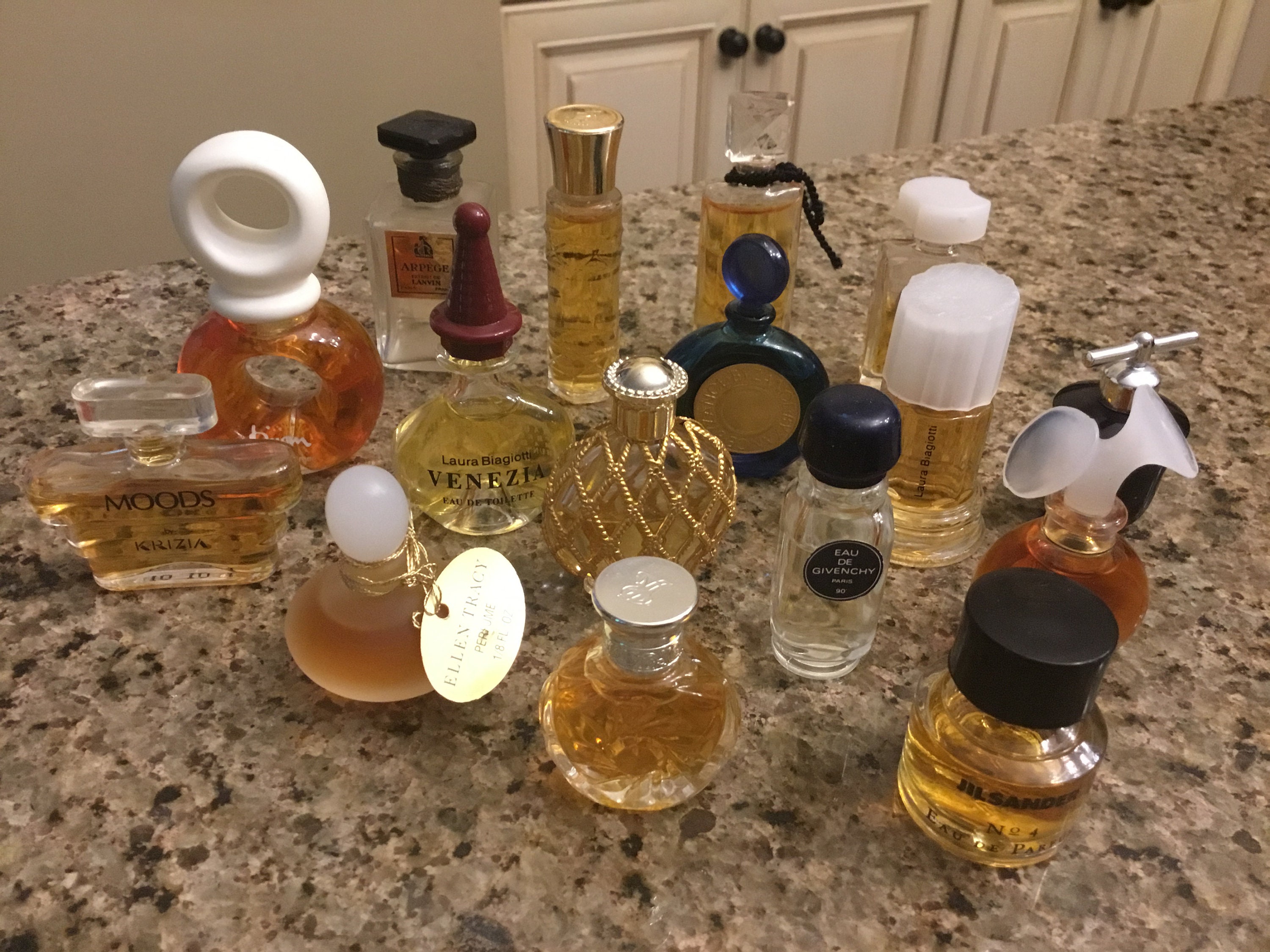 Vintage Miniature Perfume Bottle Lot 16 Bottles Etsy