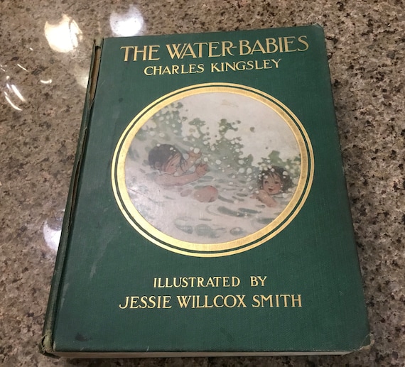 Antique Book - the Water Babies by Charles Kingsley A Fairy Tale