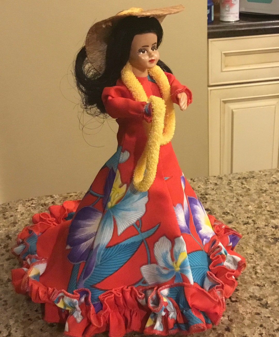 Vintage Makaleka Traditional Island Doll Made in Hawaii - Etsy