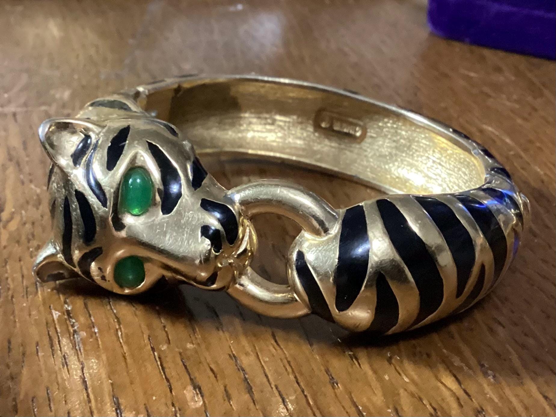 Ciner Panther Bracelet - Etsy