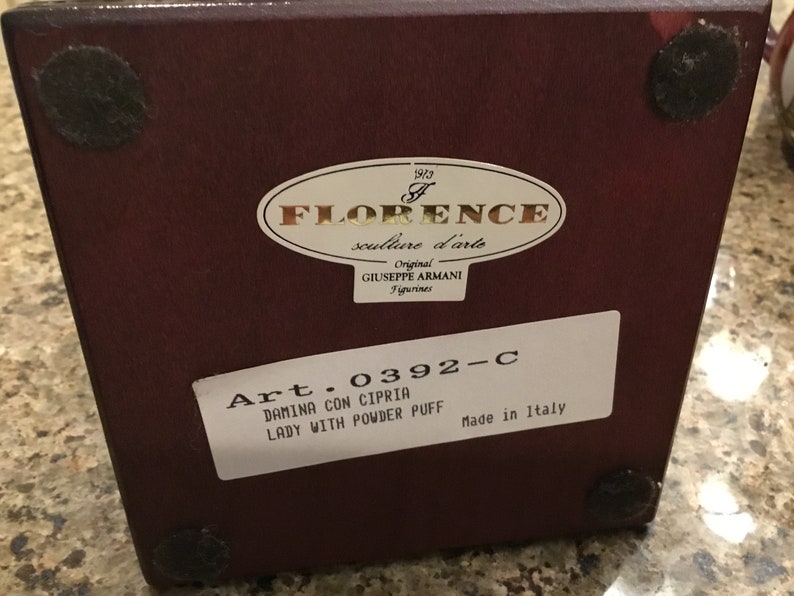 Collectible Vintage Giuseppe Armani Florence Figurine 1920s Etsy