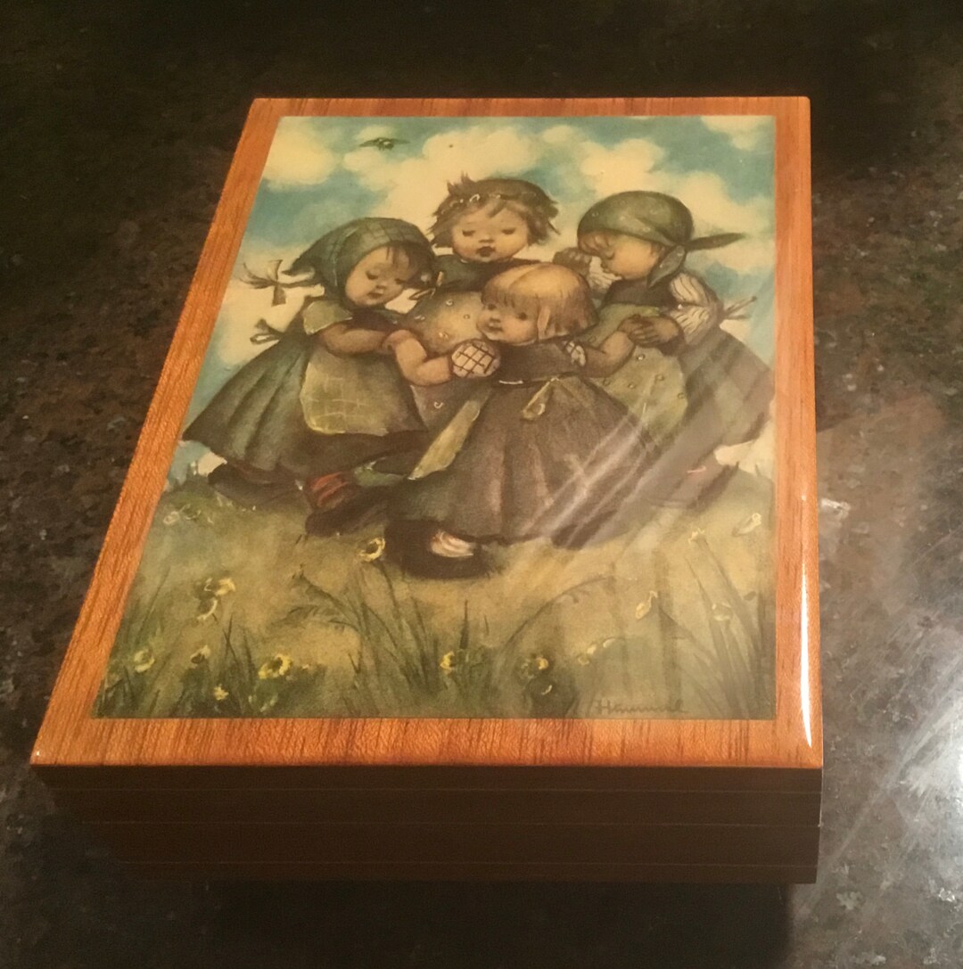 Vintage Hummel Music Box From the House of Goebel Italy Etsy