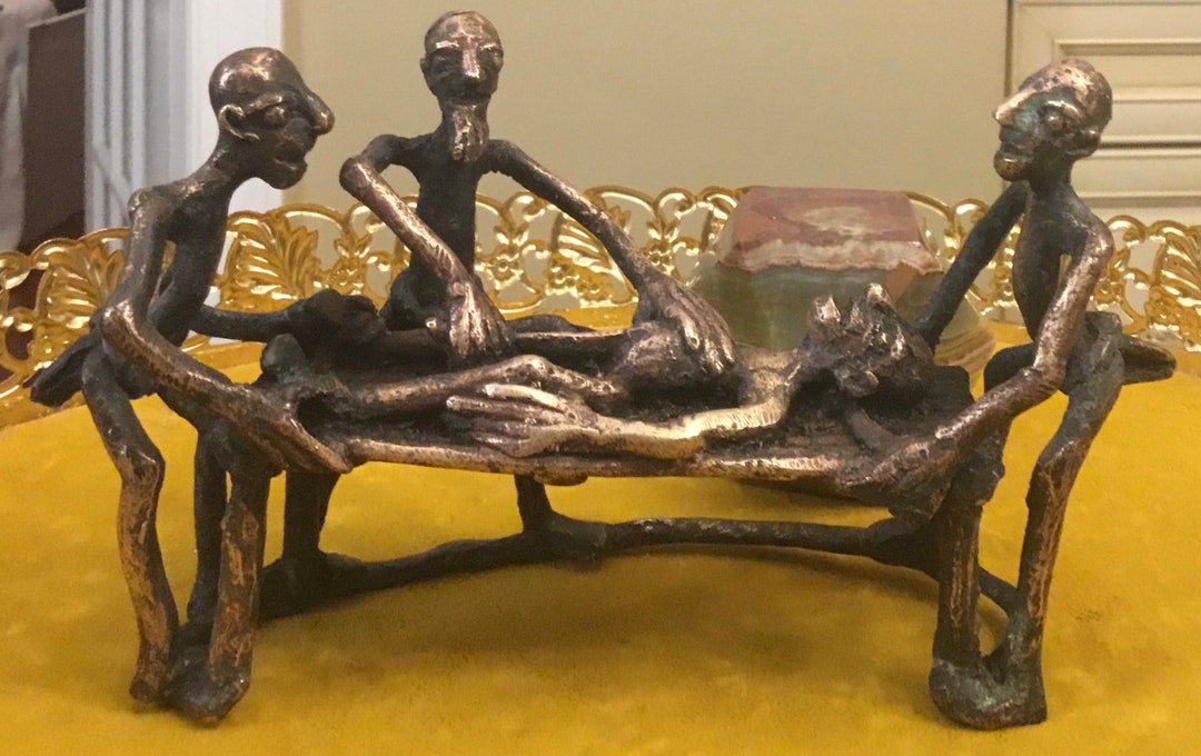 Primitive West African Bronze Sculpture Rare Abstract Ritual Etsy