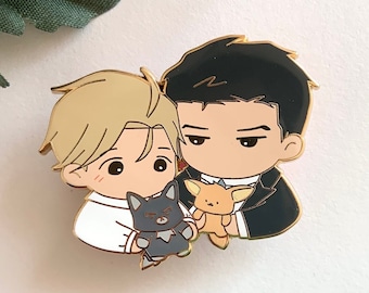 Work Boys // Emaille pin Yaoi