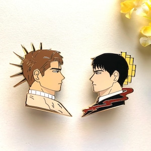 Filmjungen Büste Pin // Yaoi Emaille Pin