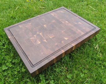 Tabla de cortar - Nogal negro de veta final