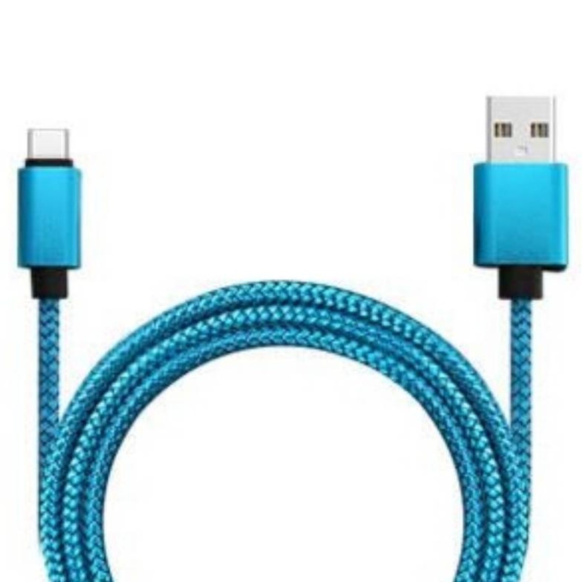 High Speed 3ft USB Sync Ctype Charger Woven Metallic Charger Etsy