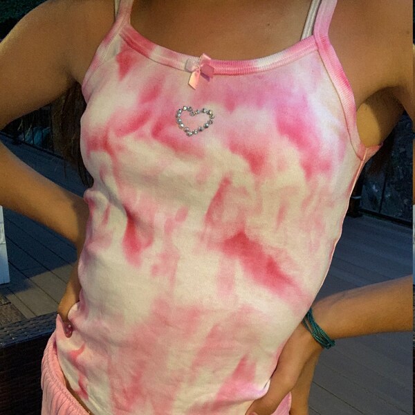 Tie Dye Tank Top Etsy