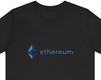 Ethereum T-Shirt, Bitcoin, lustiges ETH-Shirt, HODL, Krypto-Währung, Krypto-T-Shirt, Geschenk für Krypto-Händler, Krypto-Geschenk, Etherium-Bulle, Eth
