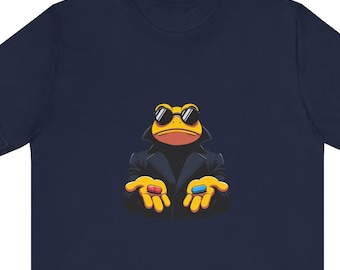 Turbo Memecoin Matrix T-Shirt, Krypto-Fan Geschenk