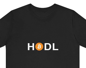 HODL Bitcoin T-Shirt, Crypto Trader Gift