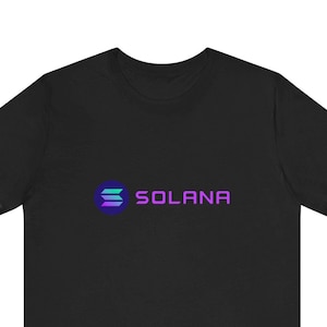 Solana T-shirt, Bitcoin, Solana Logo, HODL, Cryptocurrency, Crypto T-shirt, Solana Bull, Crypto Gift, Crypto Millionaire, Blockchain, Solan