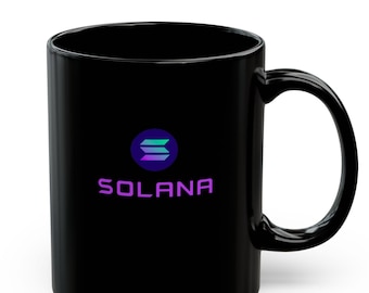 Solana Crypto Mug, Funny HODL Coffee Mug