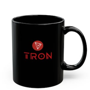 Tron Coin Mug, Tron, Bitcoin, Funny Tron Mug, Hodl, Cryptocurrency, Tron Coffee Mug, Gift For TRON Trader, Crypto Gift, Tron Bull, BTC