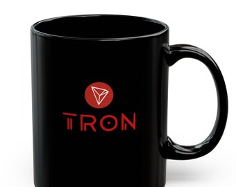 Tron Crypto Mug, Funny Bitcoin Coffee Cup, HODL Gift