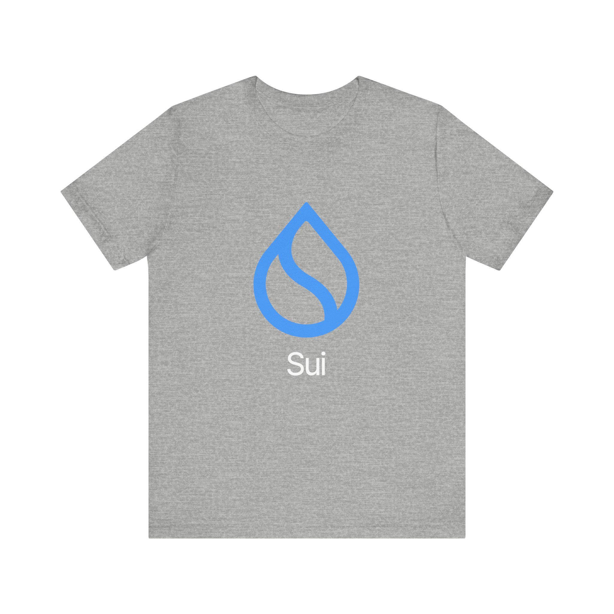 T-shirt avec logo Sui coin, cadeau sur le thème Sui, cadeau pour fan de Sui  coin, Bitcoin, crypto-monnaie, t-shirt drôle de pièce de monnaie Sui,  cadeau pour les fans de Sui, cadeau