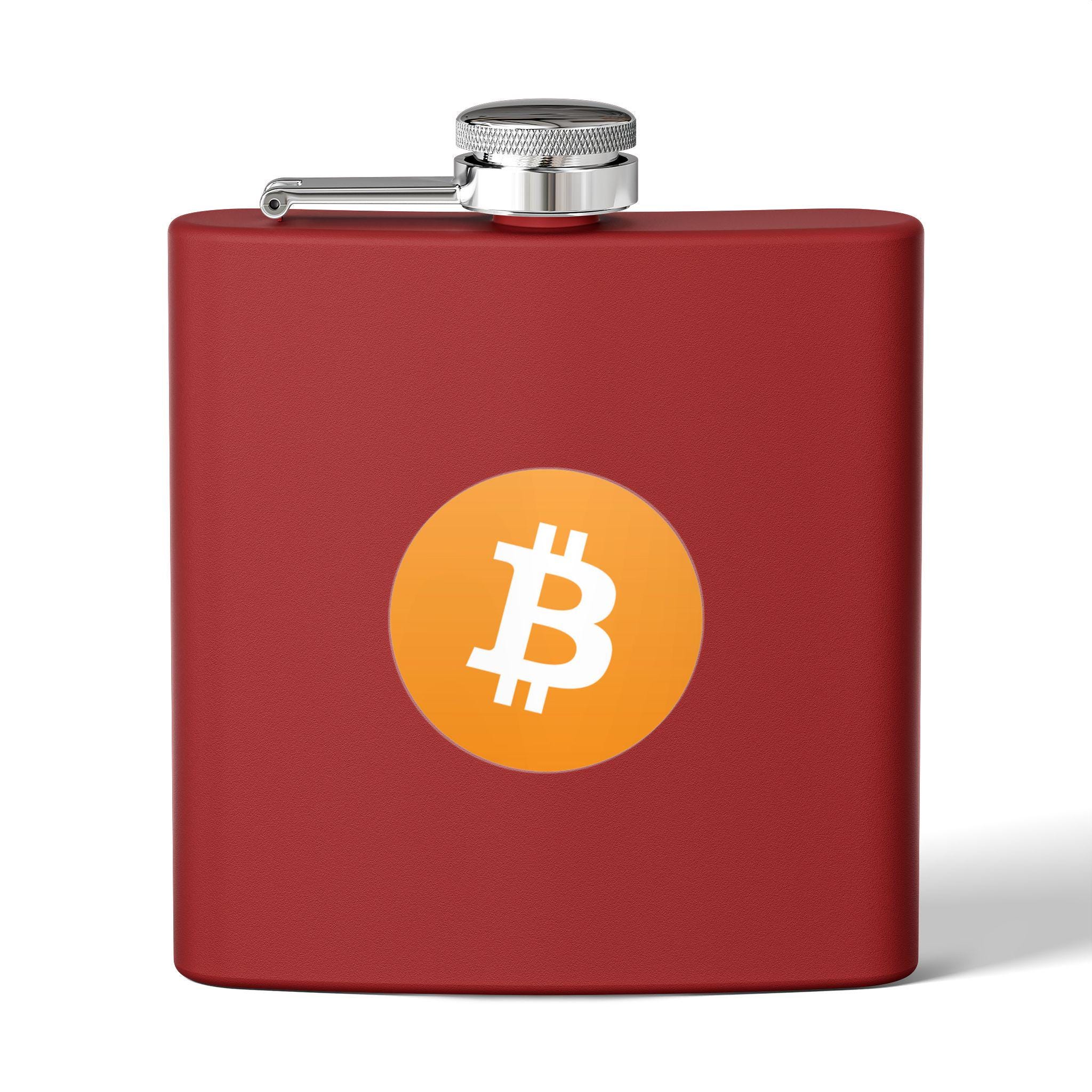 ビットコインロゴ入りステンレススチール製フラスコ 6オンス、ビットコインドリンクフラスコ、ビットコインファン向けグッズ、ビットコイン をテーマにしたギフト、BTCギフト、ビットコインファン向けギフト、暗号通貨ギフト - Etsy 日本