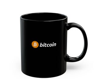 Bitcoin Mug, Funny Crypto Coffee Mug, HODL BTC Gift