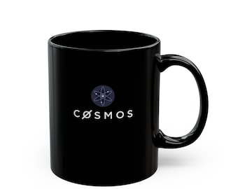 Cosmos Coin Crypto Mug, Atom Bitcoin Trader Gift