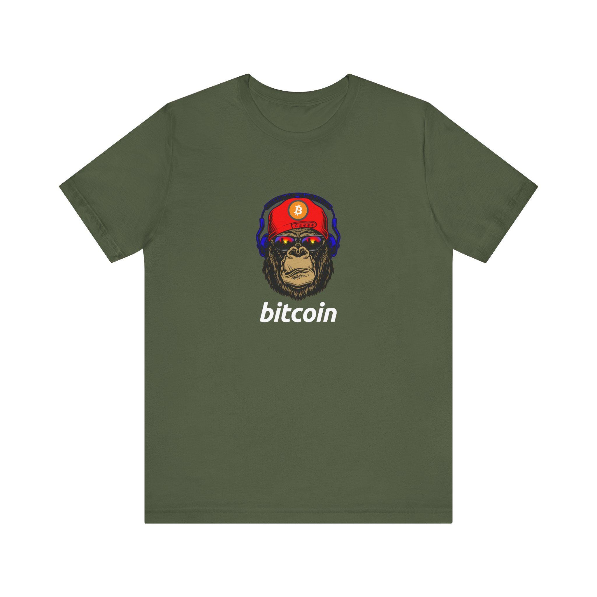 ビットコイン猿Tシャツ、ビットコイン、面白いBtcシャツ、Hodl、暗号通貨、暗号Tシャツ、ビットコイントレーダーへのギフト、暗号ギフト、ビットコインブル、  - Etsy 日本