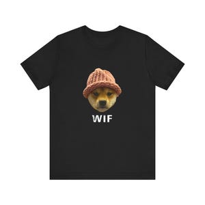 Dogwifhat Meme T-Shirt, Crypto Fan Tee