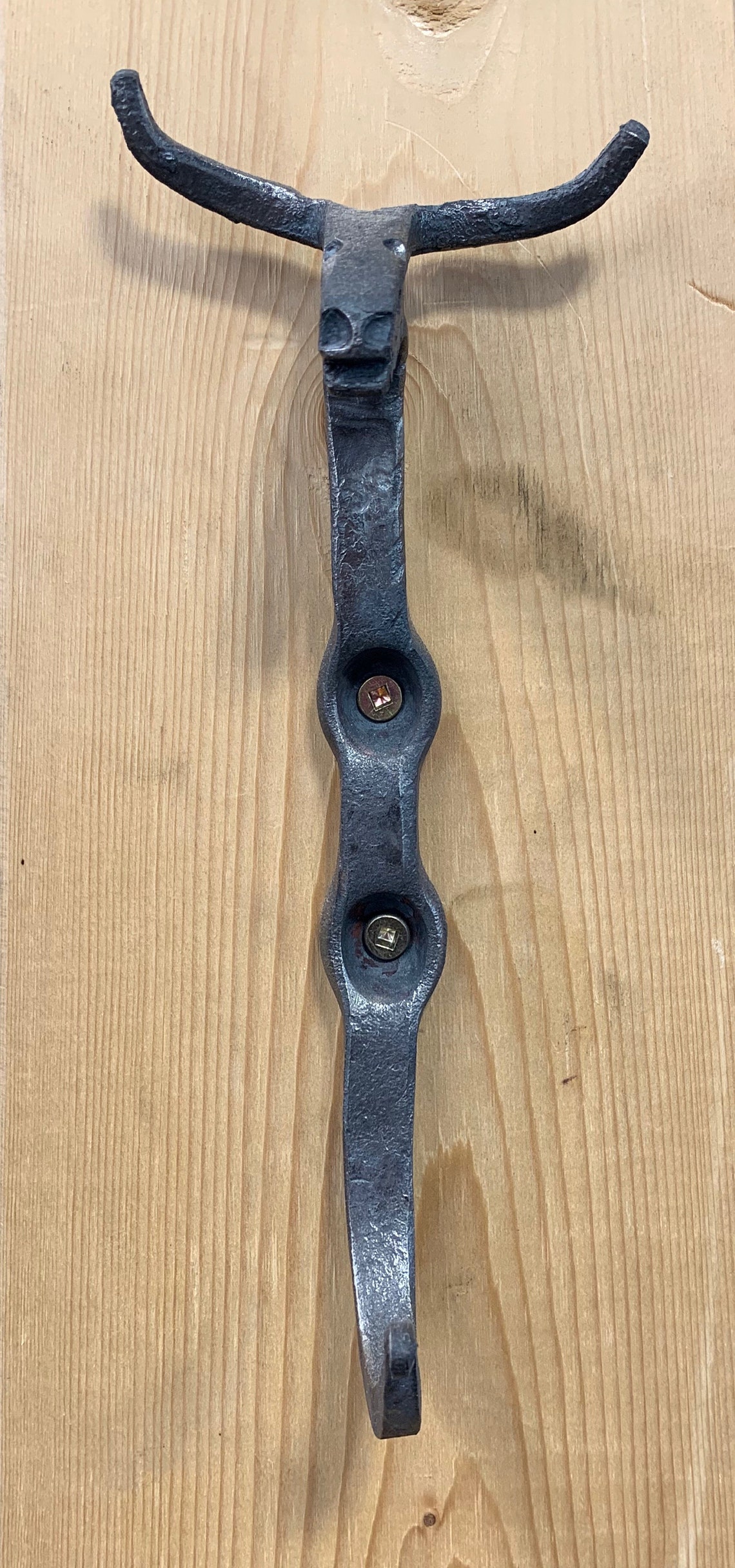 Hand Bull Head Hook Etsy