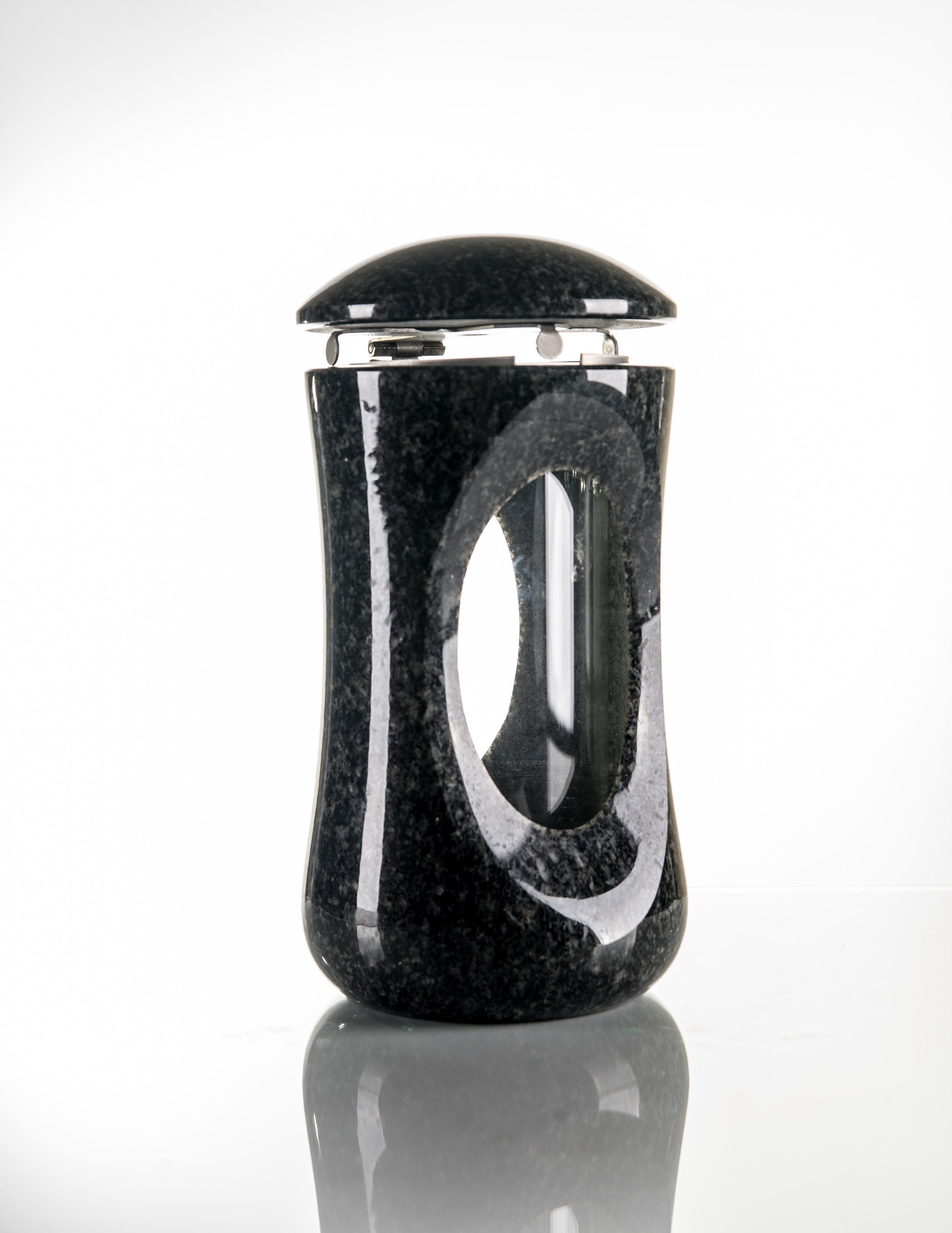 Granite Memorial Candle Holder to Sit Beside the Headstones - Etsy New
