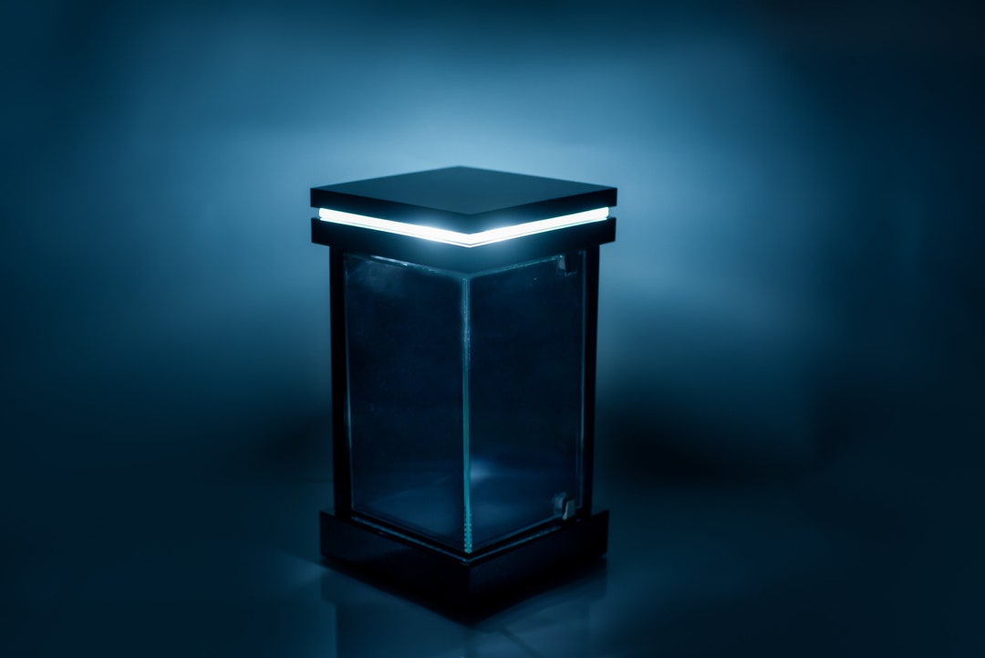 Granite Memorial Candle Holder to Sit Beside the Headstones Etsy