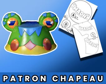 MILIO frog hat pattern