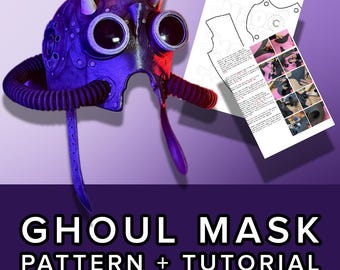 Patrón de máscara de fantasma y tutorial