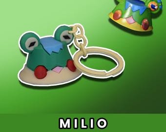 Milio frog keychain