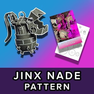 Patrón de granada JINX de ARCANE