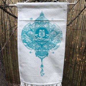 Holy Grail Canvas Scroll Print