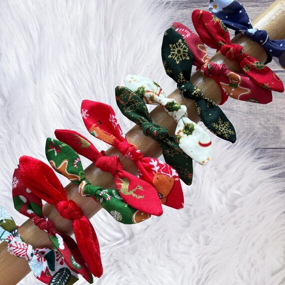 Toddler Christmas Bobbles, Christmas Hair Accessories, Toddler Christmas Ties, Christmas Hair Ties, Christmas Costumes, Christmas Hair