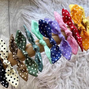 Toddler Bows, Baby Hair Ties, Toddler Hair Bands, Baby Bows, First Hair Bows, Soft Hair Bobbles, Small Elastics, No Snag Bands