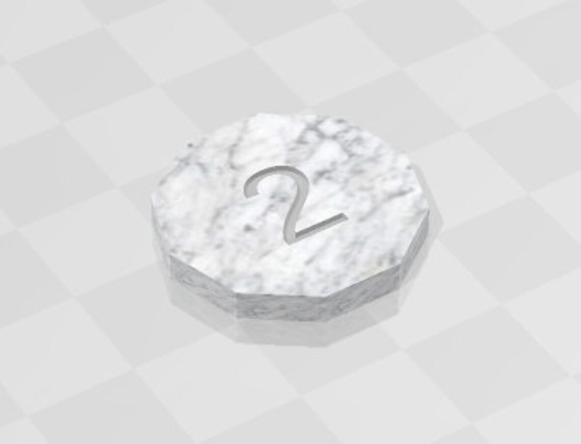 Custom 3D Master Dice STL Files for Printing D2 Coin DnD Etsy