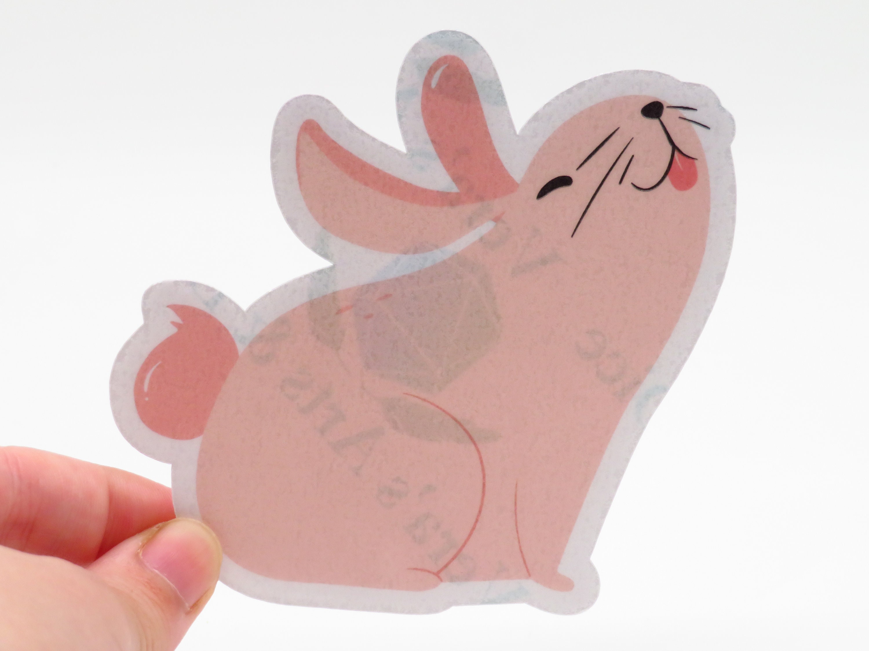 Robby Rabbit Label Sticker For Notebook Rabbit Sticker - Wild Animals Stickers | Laptop | Water Bottle | Bullet ...