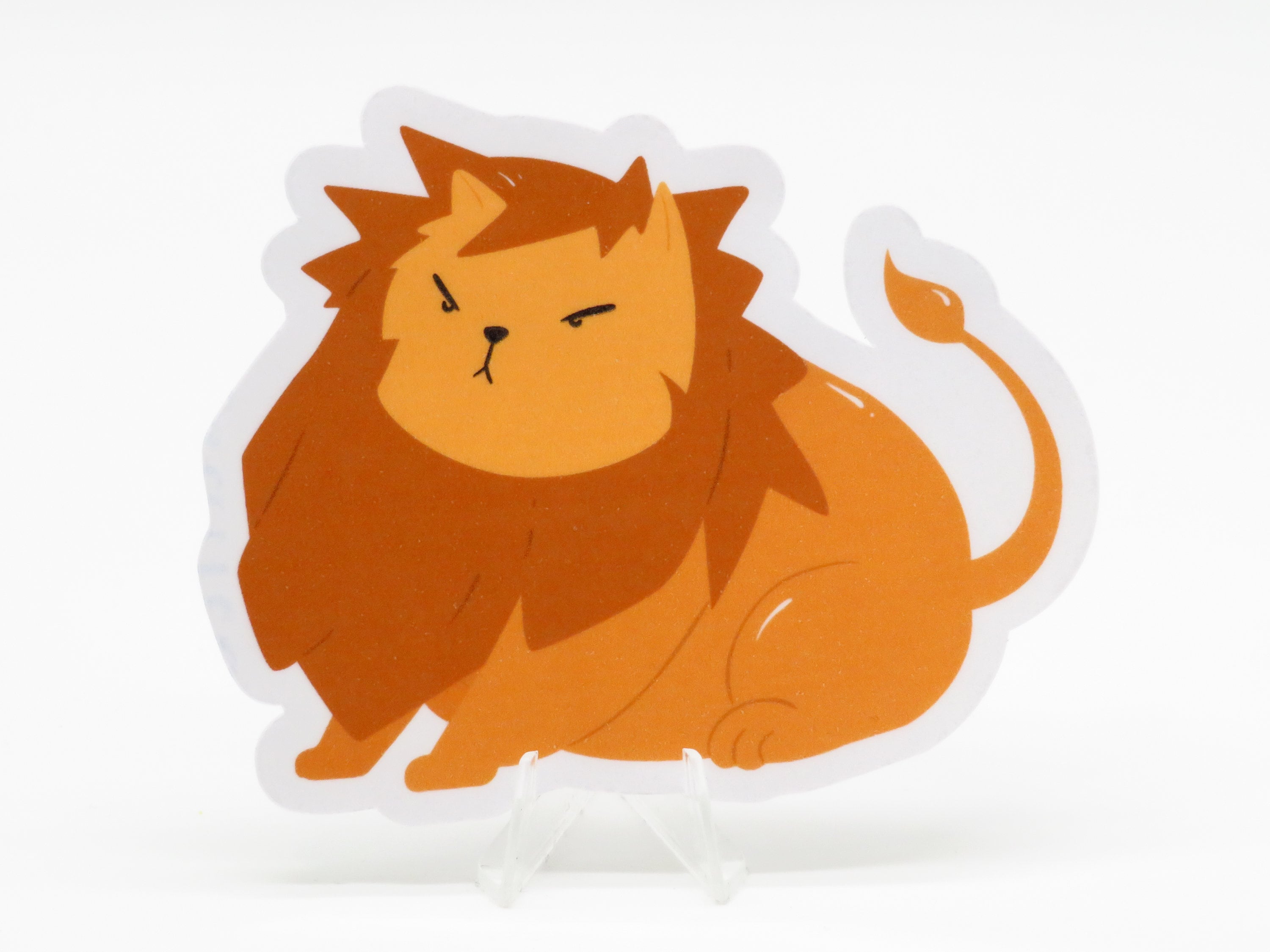 Lion Sticker - Wild Animals Stickers | Laptop | Water Bottle | Bullet Journal | Notebook | Scrapbooking | Cute Animals | Vera's Arts & Dice