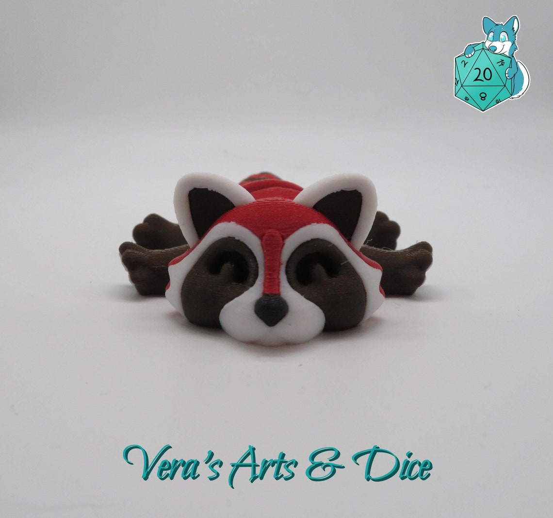 Red Panda – Adorable Pandas by Vera's Arts & Dice | Handcrafted 3D ...