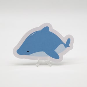 Delfin Sticker - Wilde Tiere Sticker | Laptop | Wasserflasche | Bullet Journal | Notizbuch | Scrapbook | Süße Tiere | Veras Kunst & Würfel