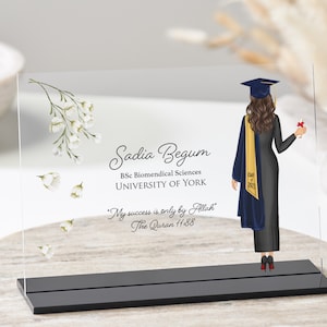 Muslim Graduation Gift | Muslim Personalised Graduation Print | Muslim Graduation Gift for Her | Islamic Graduation Gift | Graduation Gift