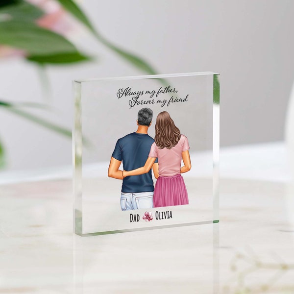 Regalo del Día del Padre / Regalo de Hija / Regalo personalizado para papá / Regalo personalizado del Día del Padre / Regalo de cumpleaños para papá papá