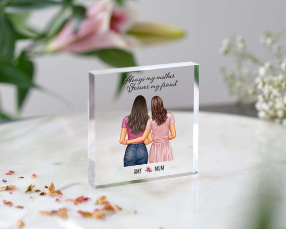 Mothers Day Gift, Personalised Gift for Mum, Mum Birthday Gift, Personalised Mum Gift, Mother and Daughter Print, Gift from Daughter