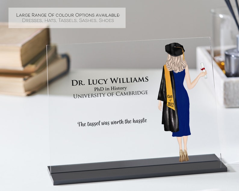 Phd Graduation Gifts for Her Phd Doctorate Gift Etsy