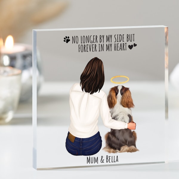 Hunde-Denkmal, Tierportrait mit Hund, Beste Freunde Hundegeschenk, Hundeerinnerungsgeschenk, Hundeerinnerungsgeschenk für Hunde, Hundeliebhaber, Hundeverlust