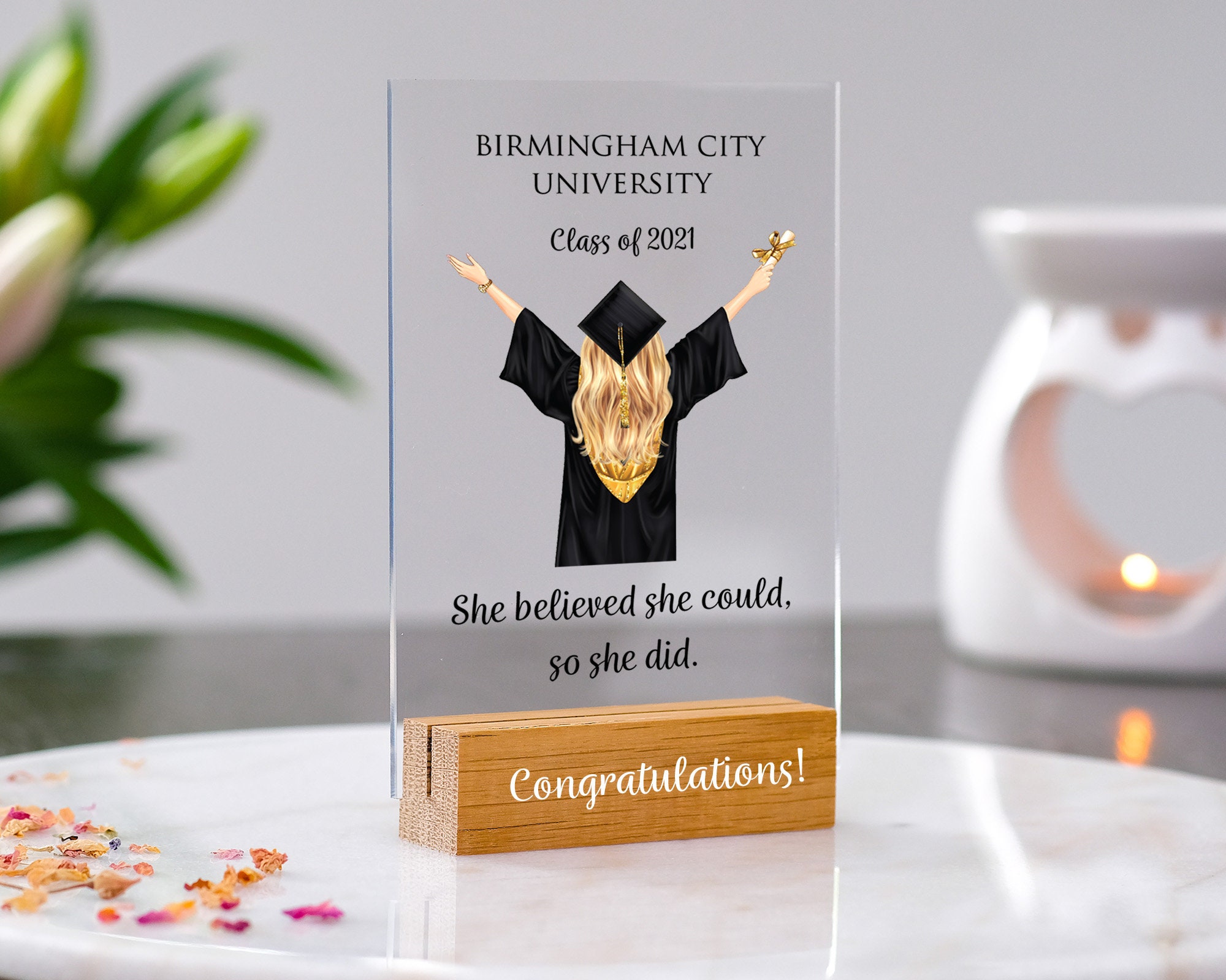 Personalised Graduation Gift Graduation Gift for Her Etsy UK