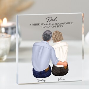 Vatertagsgeschenk, personalisiertes Geschenk für Papa, Geschenk von Tochter, Geburtstagsgeschenk für Papa, Geschenk für Papa, Weihnachtsgeschenk für Papa, Papa Geschenke