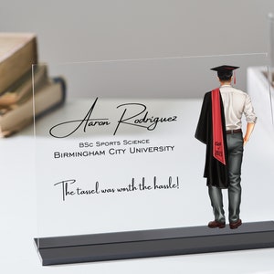 Abschlussgeschenk für männlich | Männliches Abschlussgeschenk | Abschlussgeschenk | Abschlussgeschenk für Sohn | Abschlussgeschenk Enkel | Jahrgang 2024
